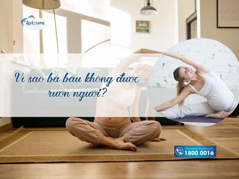 Vì sao bà bầu không được rướn người?